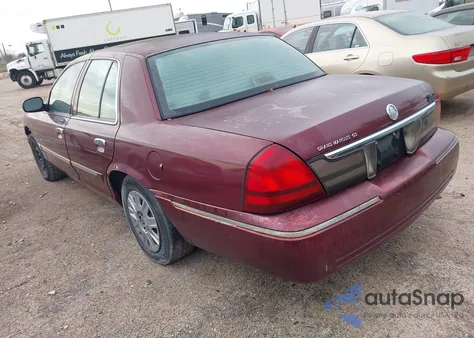 2007 Mercury Grand Marquis Gs z USA, uszkodzony, nr VIN 2MEFM74VX7X628896